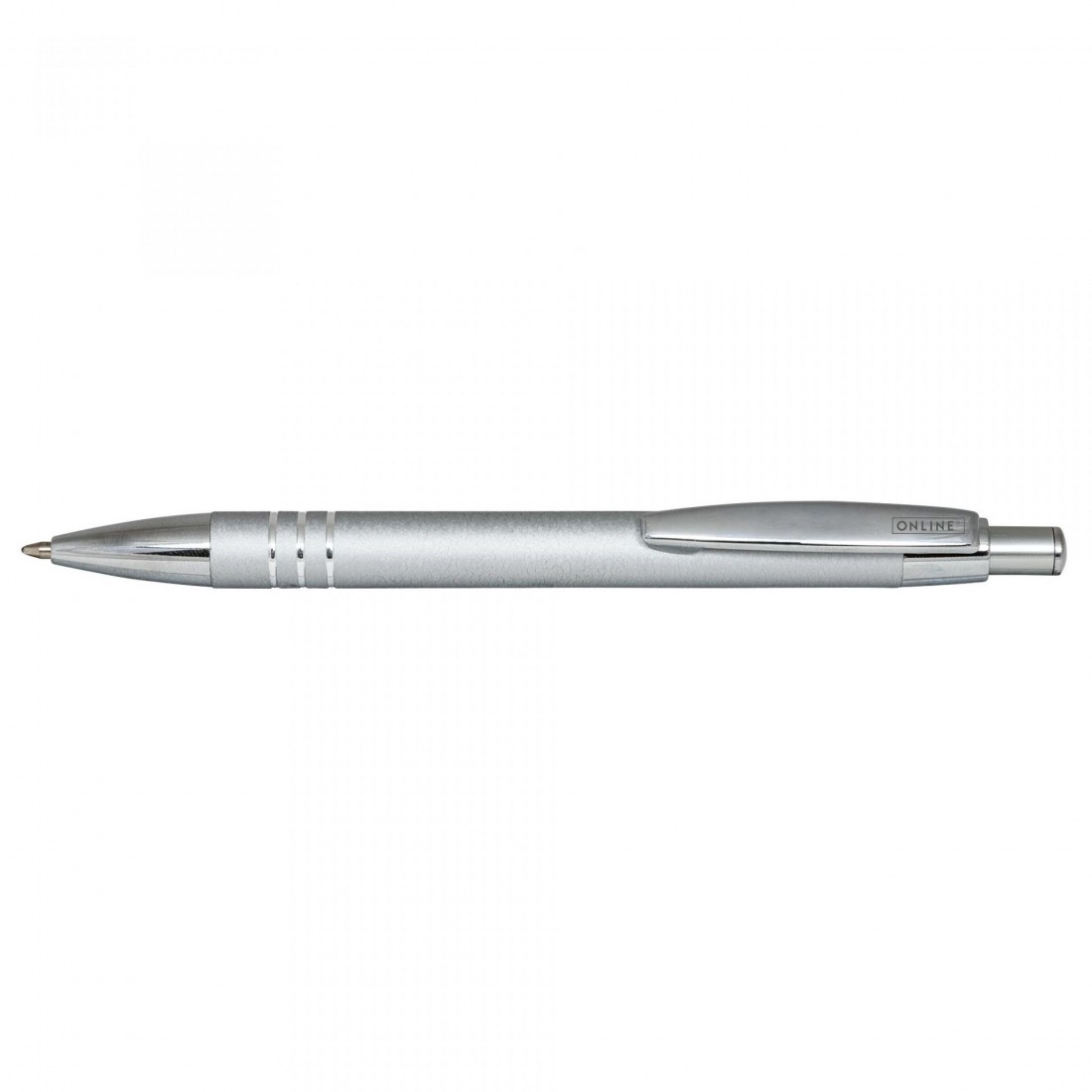 ONLINE Graphite silver ballpen in metal case