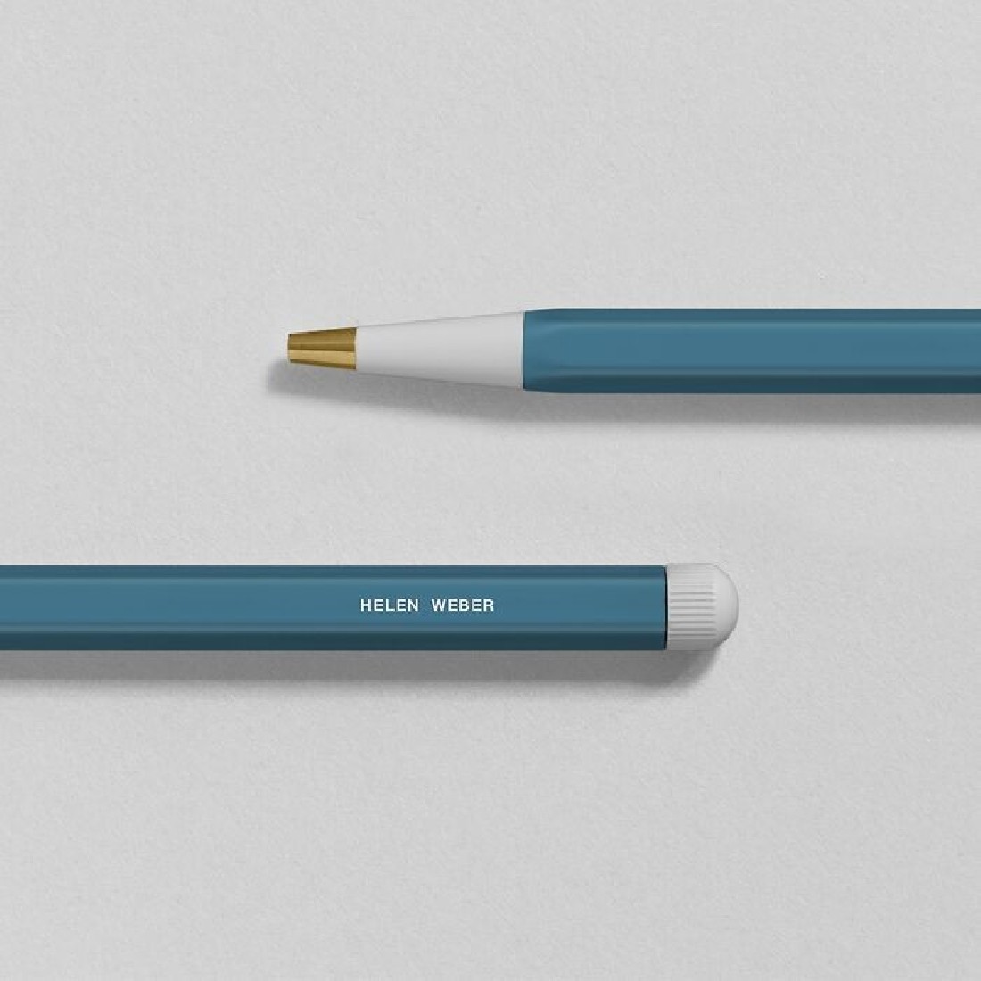 Leuchtturm 1917 Drehgriffel Nr.1 Stone Blue Ballpoint pen with royal blue ink