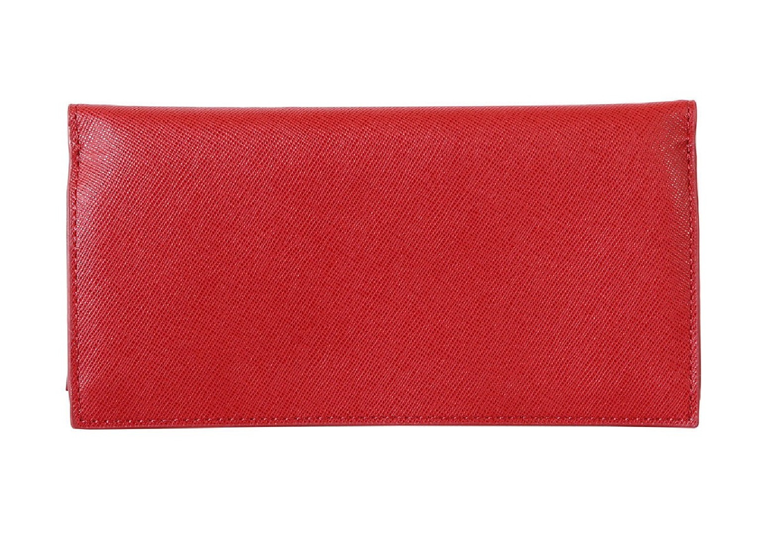 NAVA VIA DURINI WOMENS WALLET RFID 12 CC WITH LARGE EXTERNAL ZIP POCKET RED