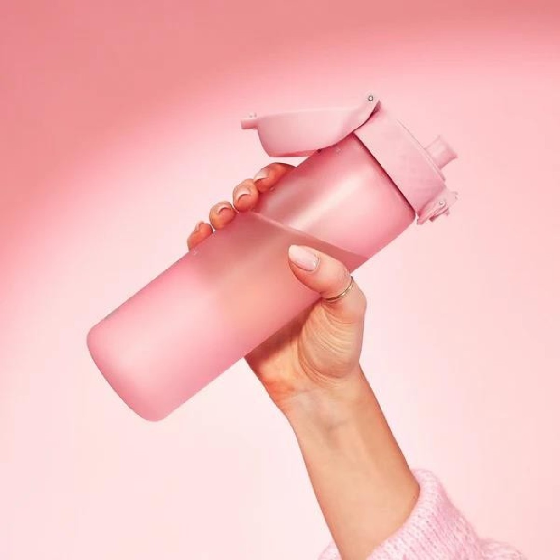 Παγούρι πλαστικό Slim 500ml Rose Quartz ION8