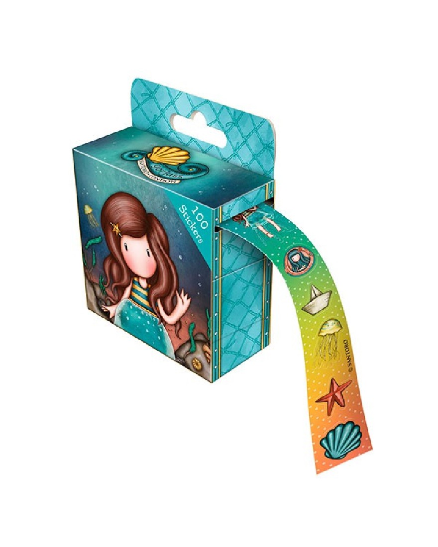 Ρολό με αυτοκόλλητα Deep Secrets (Making Waves) 821GJD01 Santoro Gorjuss