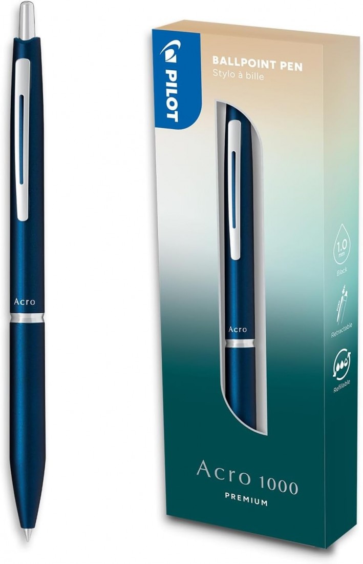 Pilot Acro 1000 Premium Navy Blue 230.435907 Ballpen.