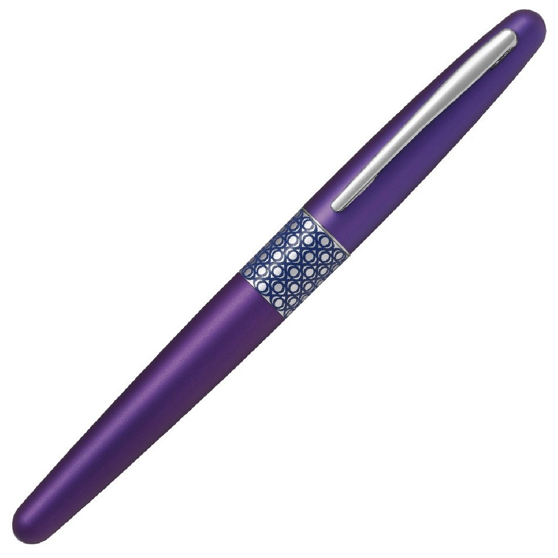 Pilot MR Retro Pop Collection, Fountain Pen, Metallic Violet, Ellipse Ring