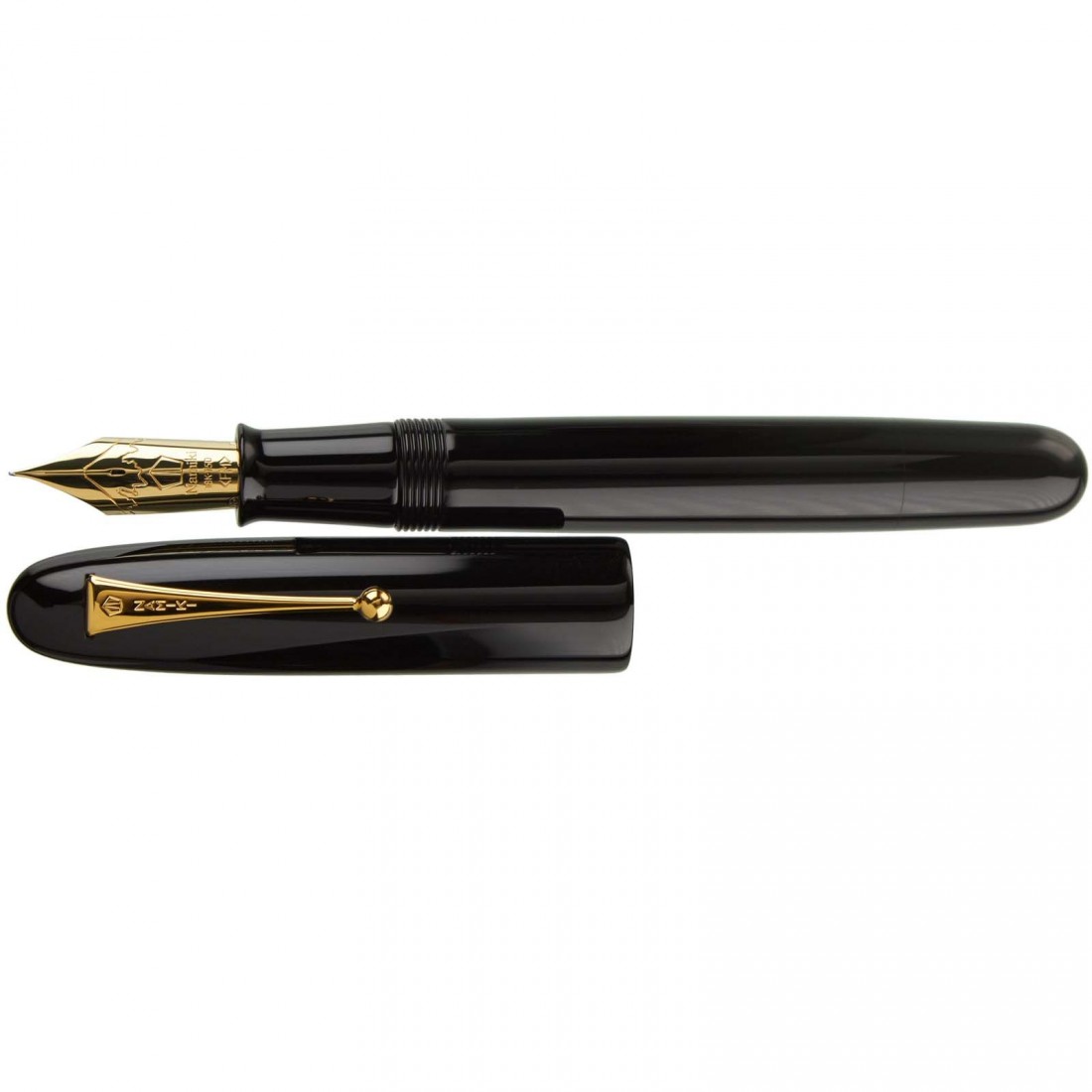Pilot Namiki Emperor Urushi black fountain pen with size No.50 (Jumbo) pen nib