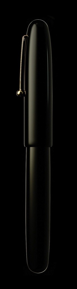 Pilot Namiki Emperor Urushi black fountain pen with size No.50 (Jumbo) pen nib