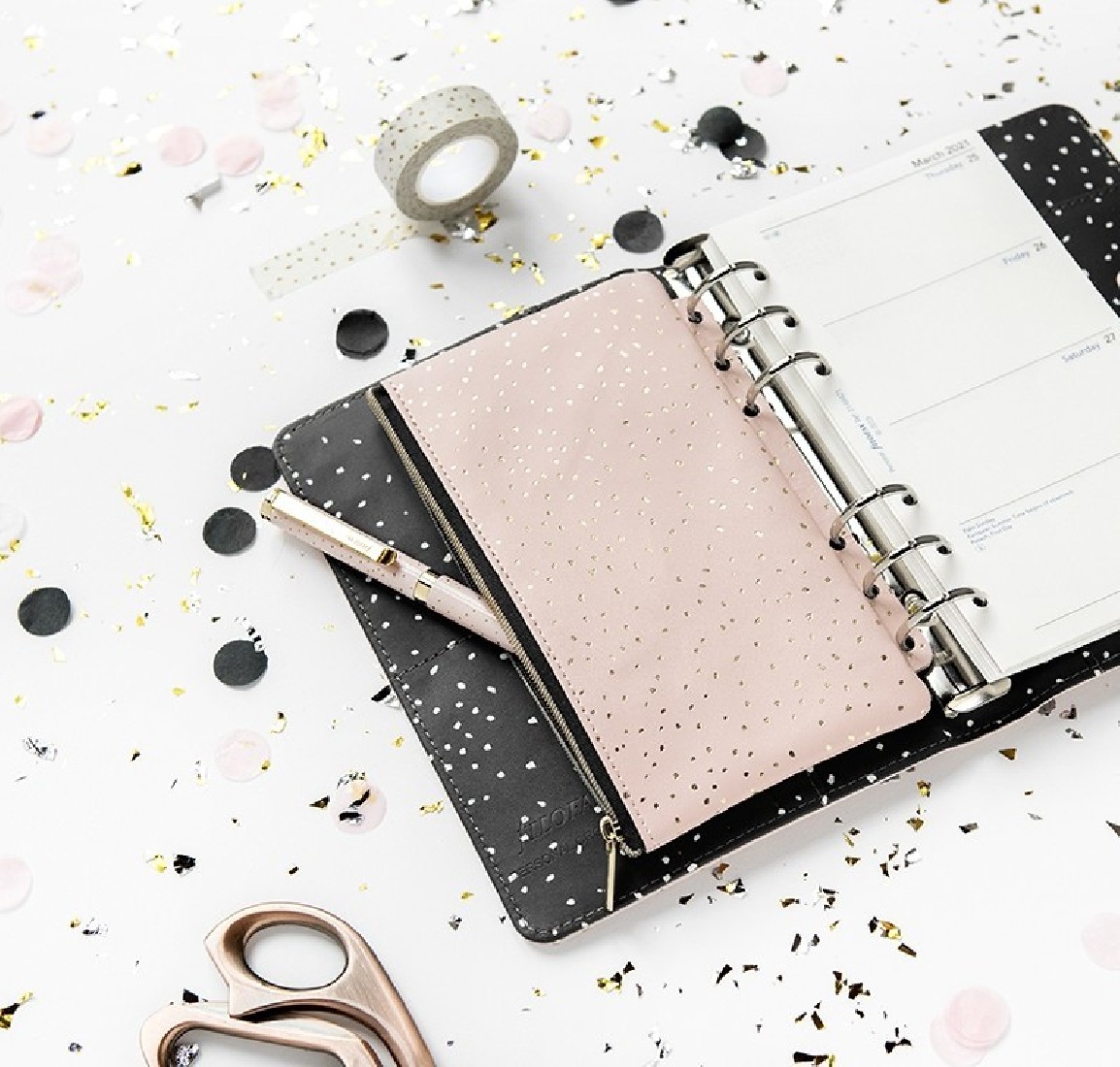 Filofax Confetti Zipper Pouch 132709