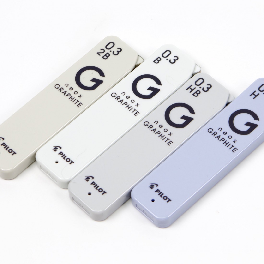 Pilot Neox graphite leads for mechanical pencil, 0,3mm 0.4mm 0,5mm 0,7mm 0,9mm, 30pcs, HRFG