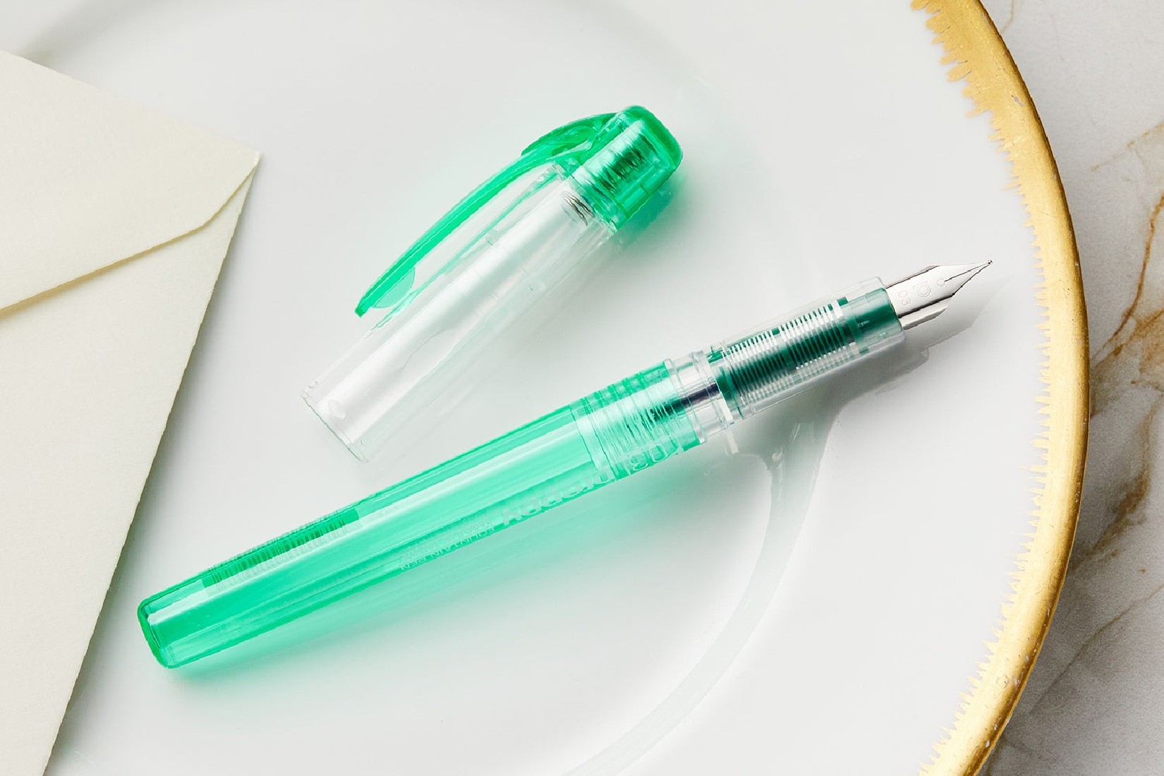 Platinum Preppy Green  Fountain Pen P