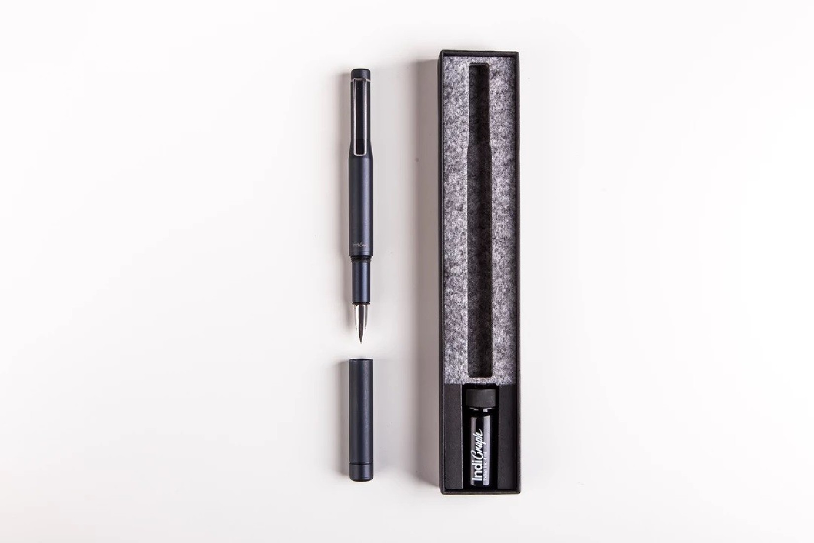 IndiGraph fountain pen with converter and free 4ml ink