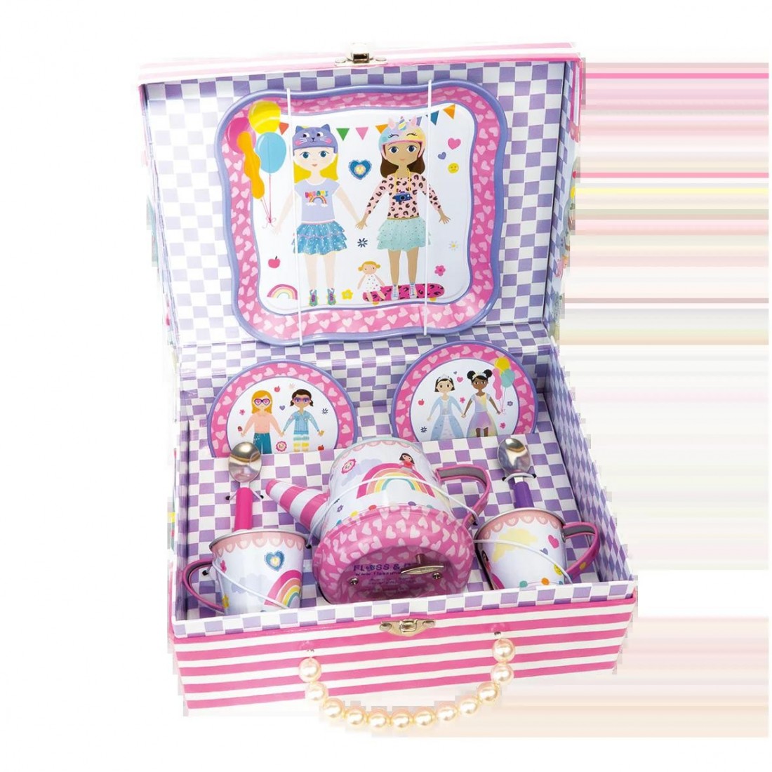 Floss&Rock Μουσικό Σετ Τσαγιού 9pcs Best Friends 51P6204