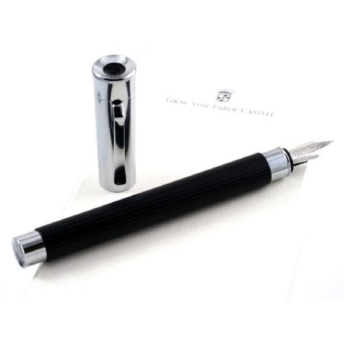 Graf Von Faber Castell Tamitio Black  Fountain Pen 141502