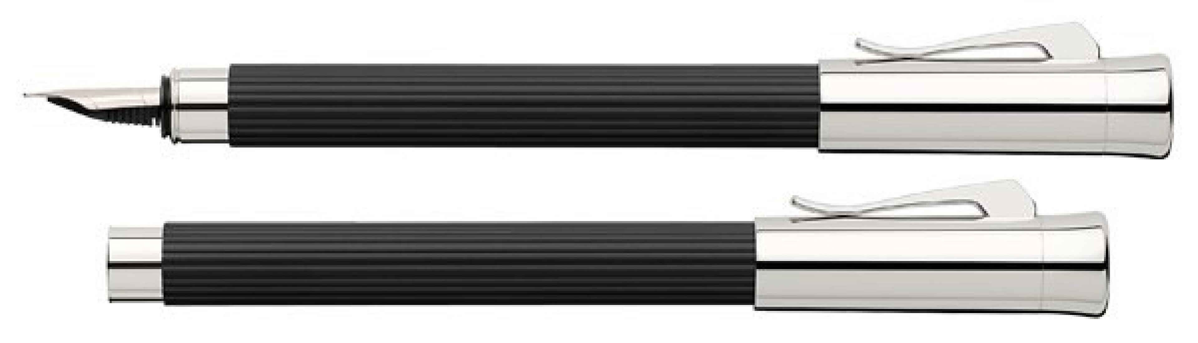 Graf Von Faber Castell Tamitio Black  Fountain Pen 141502