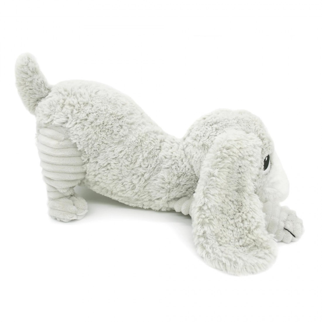 Toutou the dog plush mom and her grey baby - Les Ptipotos 75700 Les Deglingos