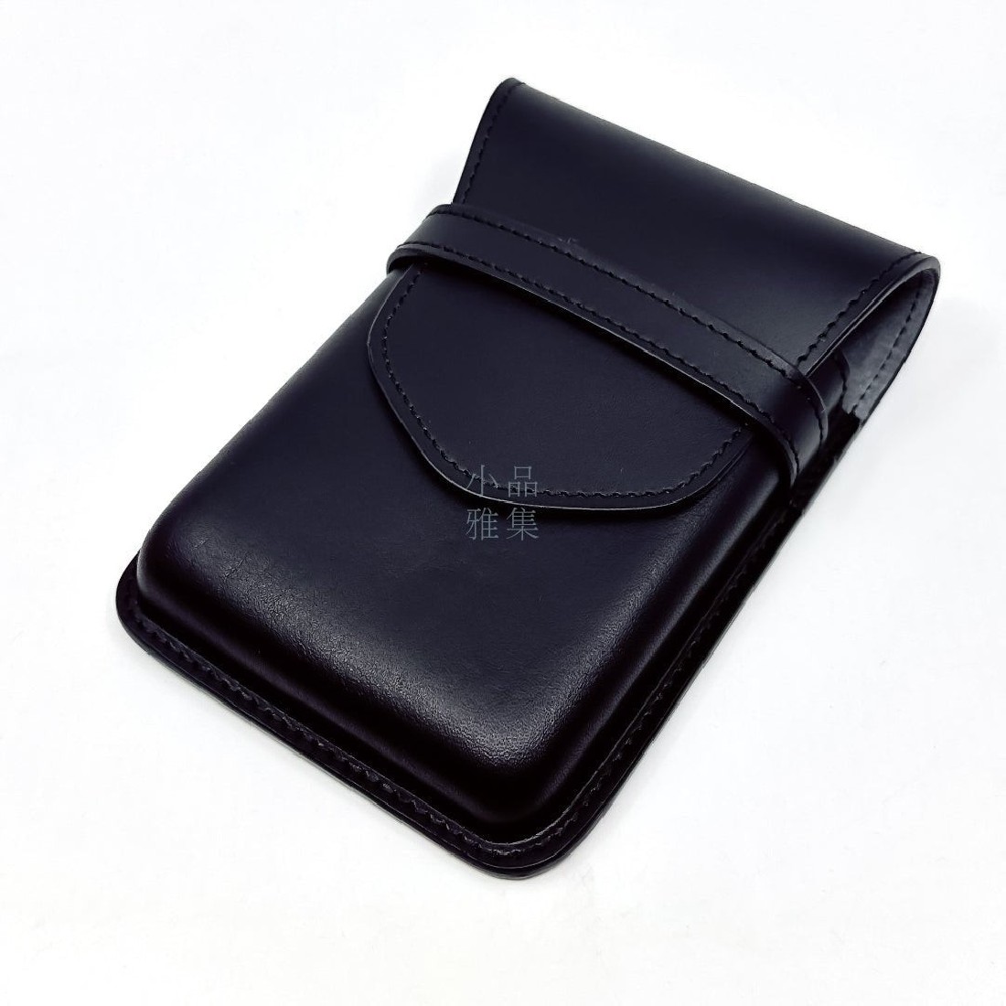 Pilot and Somes Black leather case for 5 instruments, SLS5-11-B