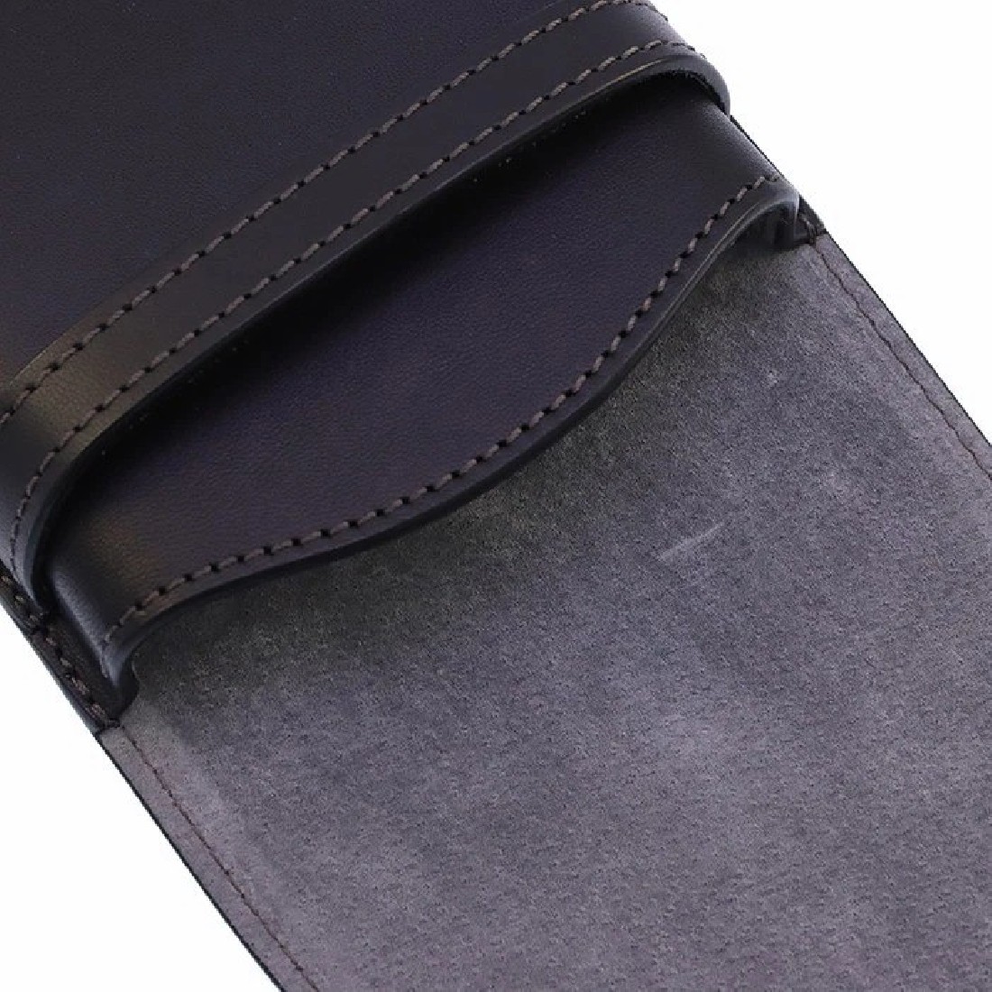 Pilot and Somes Black leather case for 5 instruments, SLS5-11-B