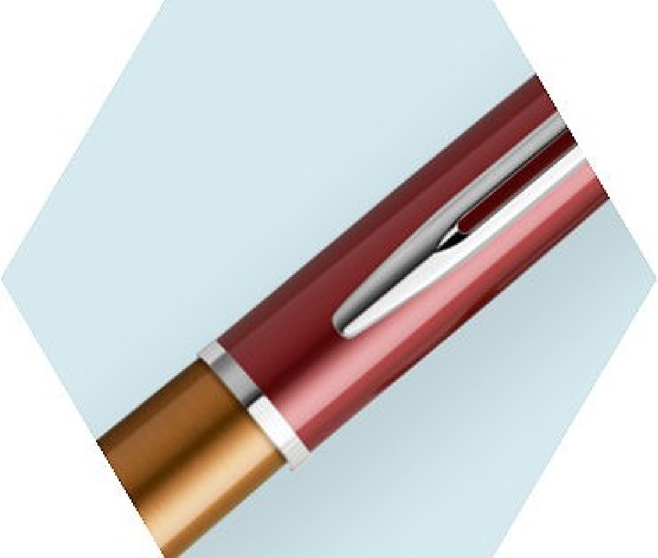 Waterman Hemisphere Promenade  Vermillon Fountain Pen  CT