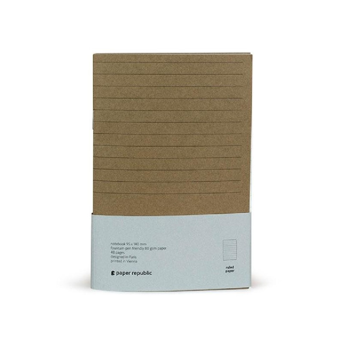 Paper Republic the writers  essentials pocket petrol blue leather journal kit