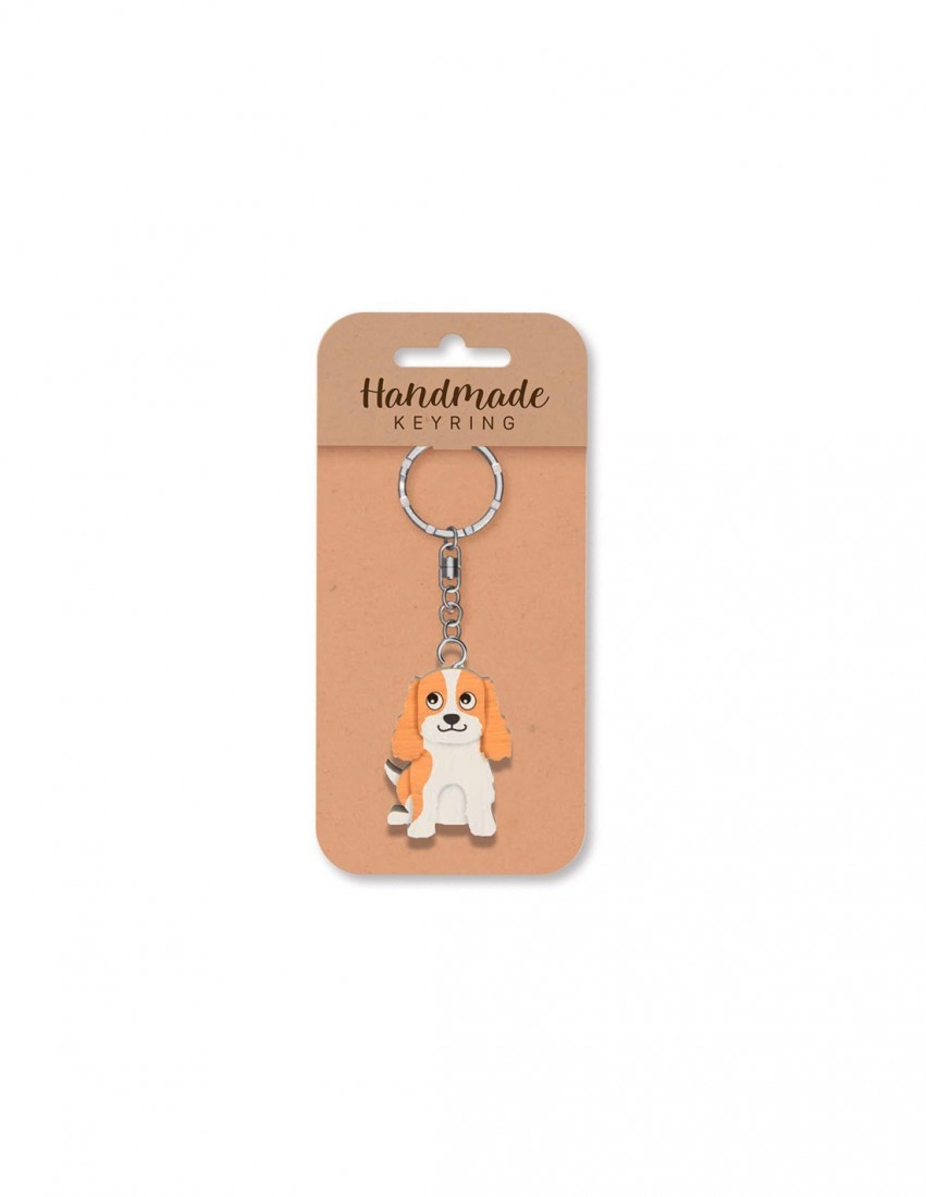 Μπρελόκ ξύλινο King Charles Wooden Keyring K1940 Global Journey Gifts