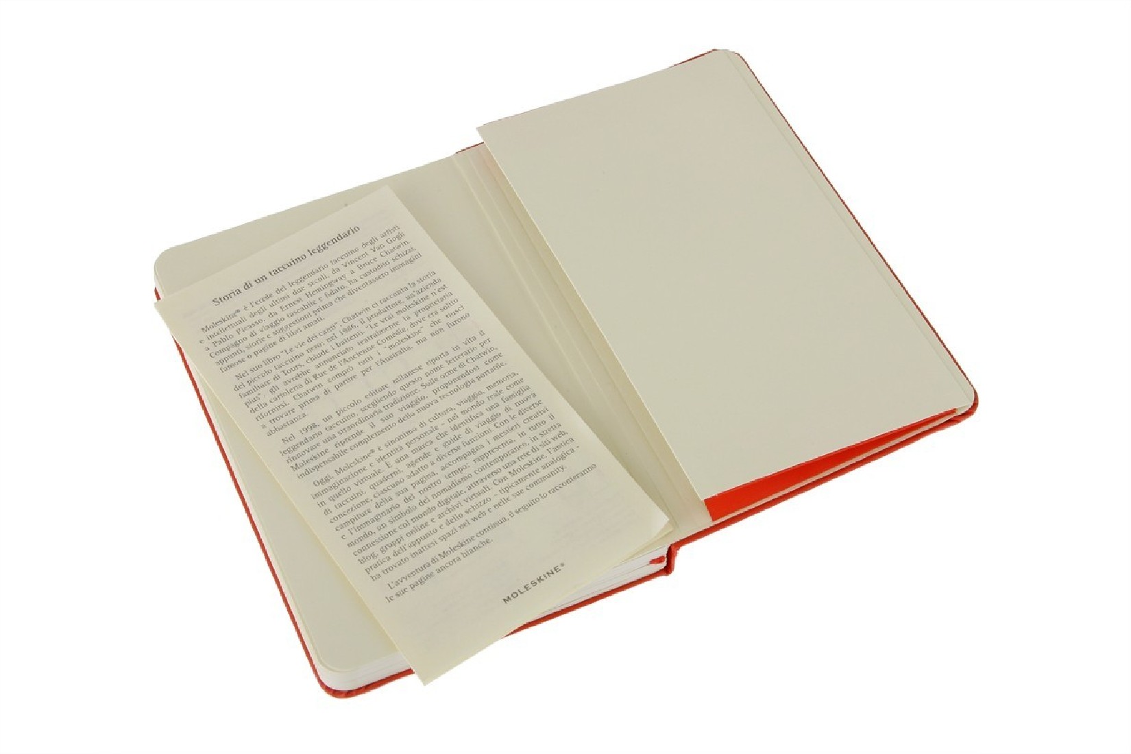 Notebook Pocket 9x14 Sketchbook Red Hard Cover Moleskine