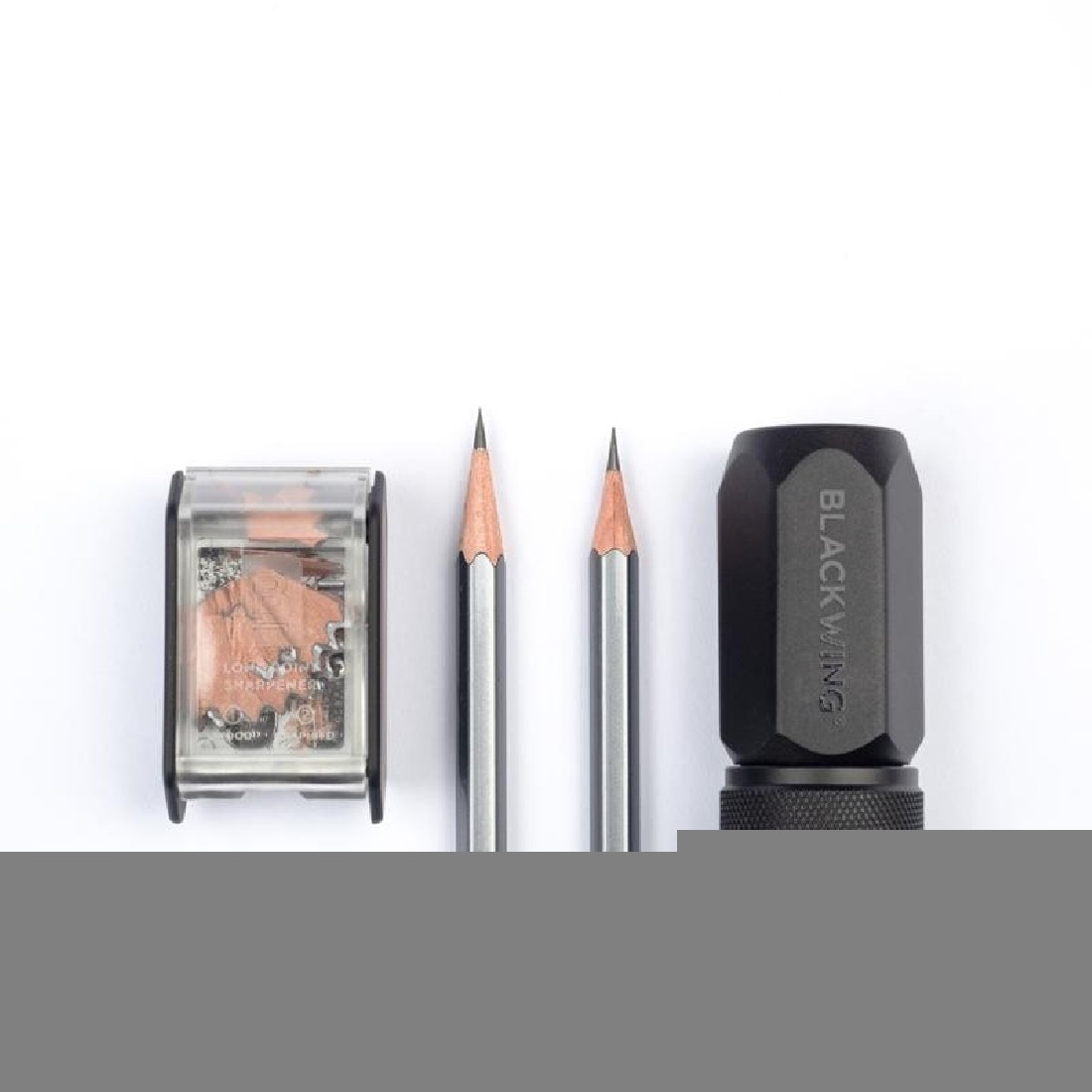 Palomino Blackwing Two-Step Long Point Sharpener White