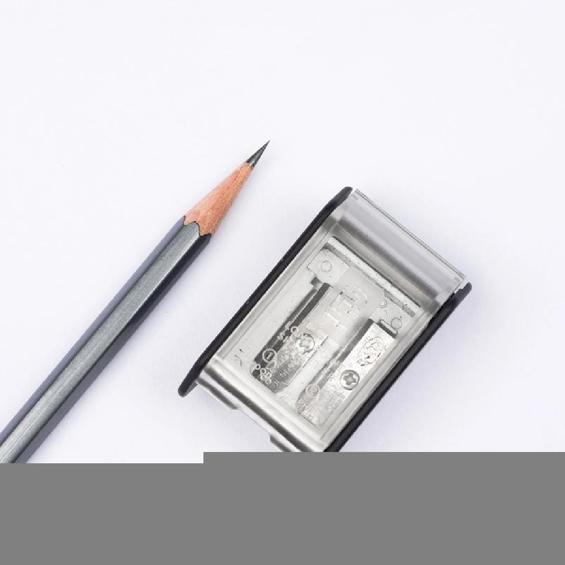Palomino Blackwing Two-Step Long Point Sharpener White
