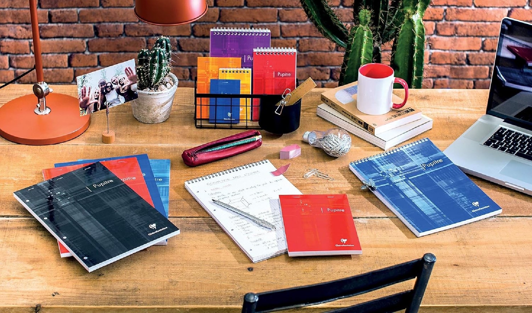 Clairefontaine Rhodia block overlap  lined A4 plus 21X31,8cm 160pages, 90g, perforated,  66135C, grey blue
