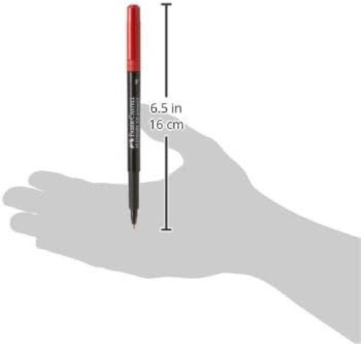 Μαρκαδόρος Multimark Red F Faber Castell