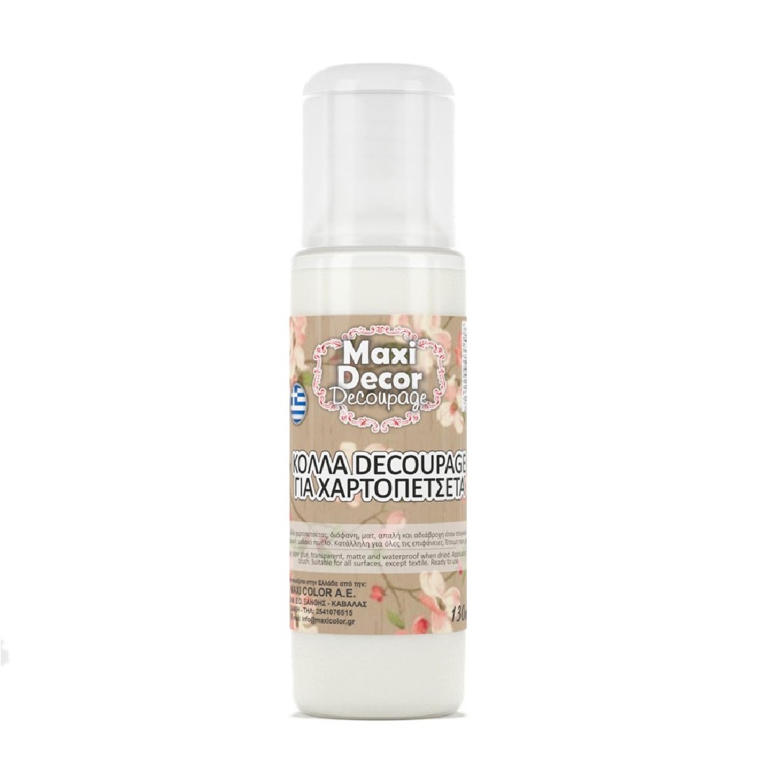 Κόλλα Decoupage για Χαρτοπετσέτα  130ml  Maxi Decor