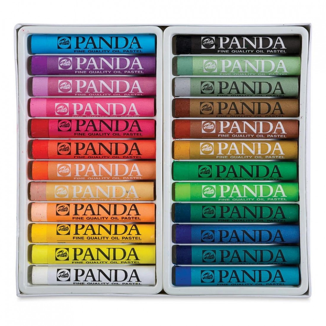 Σετ Παστέλ Λαδιού 24τεμ Panda Talens