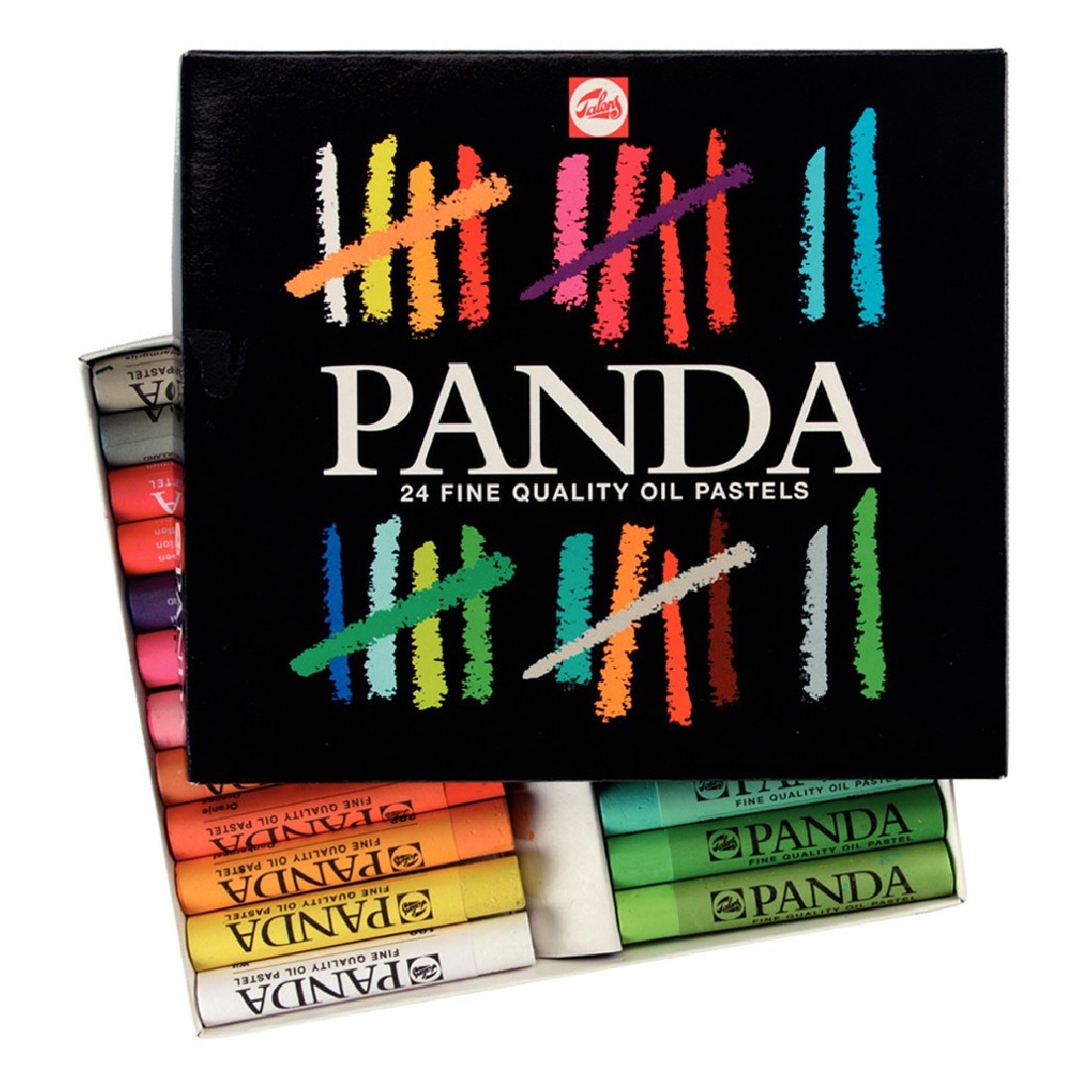 Σετ Παστέλ Λαδιού 24τεμ Panda Talens