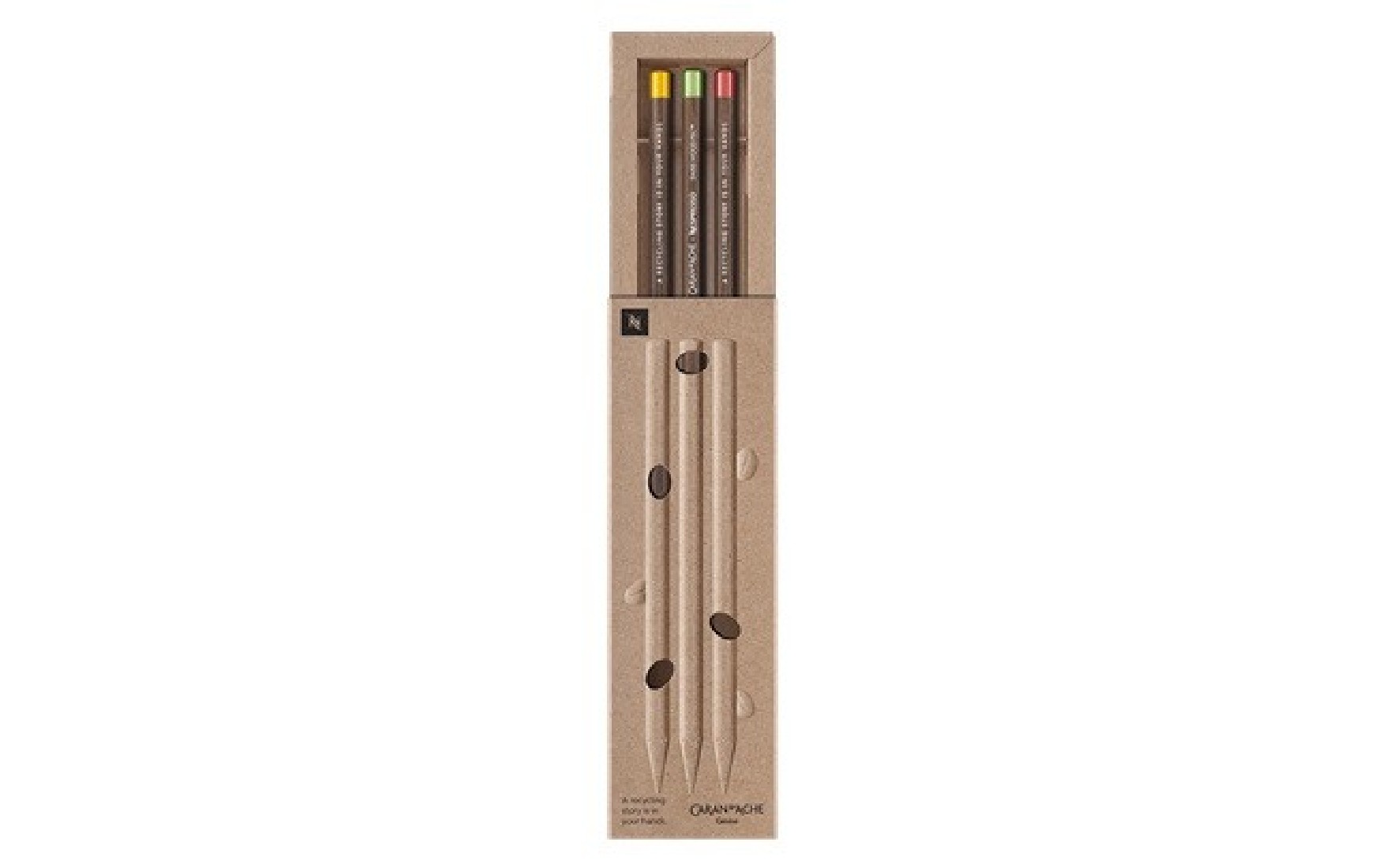 Carandache Set of 3 NESPRESSO SWISS WOOD Pencils – Limited Edition 4