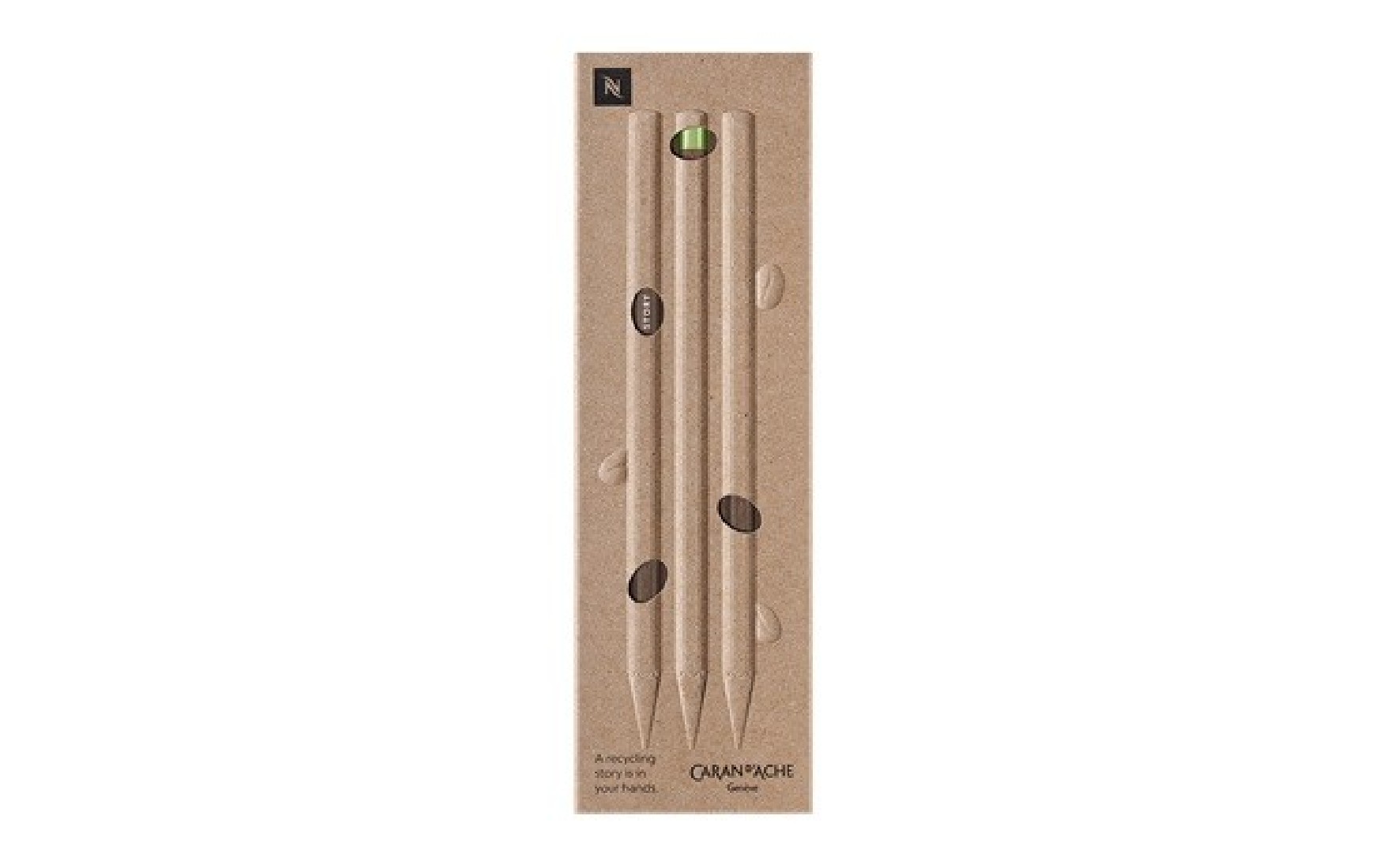 Carandache Set of 3 NESPRESSO SWISS WOOD Pencils – Limited Edition 4