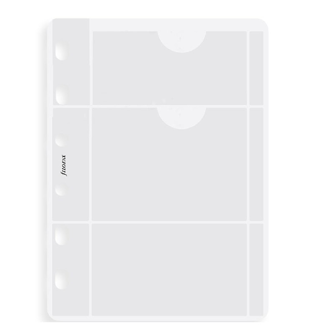 Filofax refill pocket credit card holder 213603