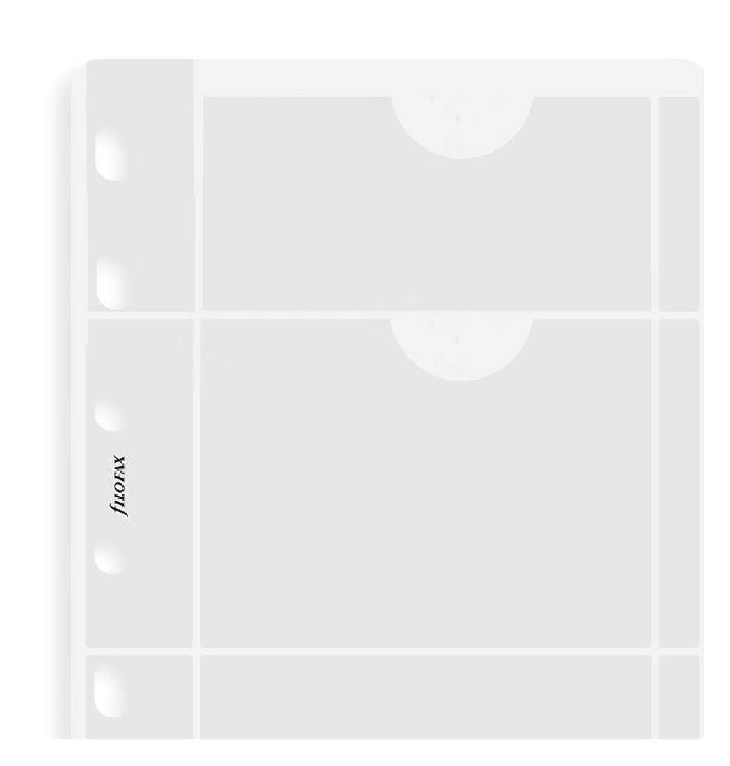 Filofax refill pocket credit card holder 213603
