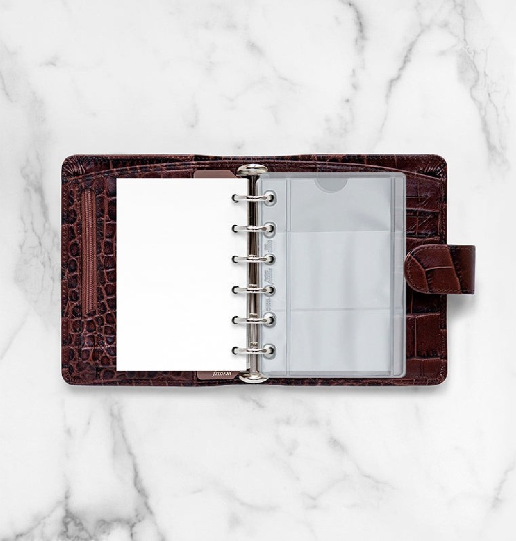 Filofax refill pocket credit card holder 213603