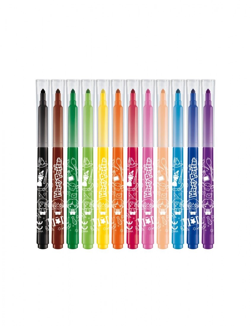 Μαρκαδόροι 12τμχ. Harry Potter 845001 Maped