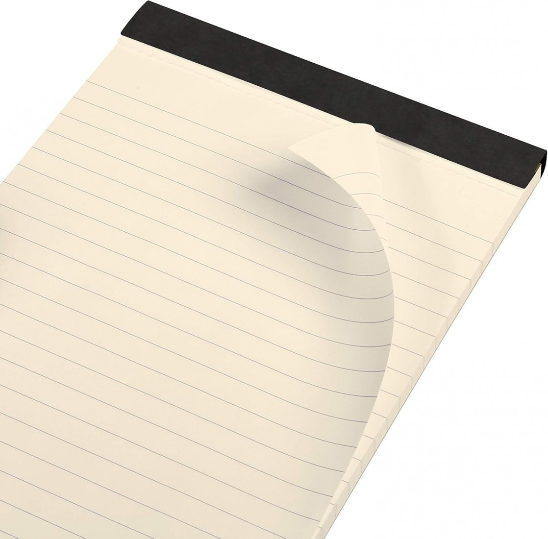Clairefontaine Rhodia notepad A6 10,5x14,8cm, Flying spirit, 140 pages, Lined, ivoire paper 90gr  black craft cover,102646
