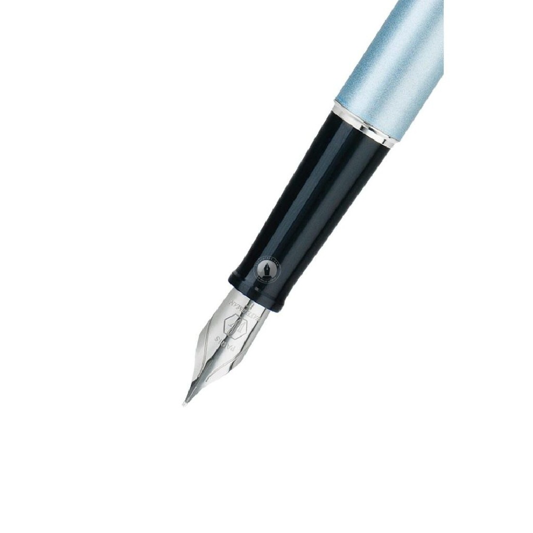 Waterman Harmonie laquer light blue ct fountain pen with free converter and Florida 30Mml  blue ink