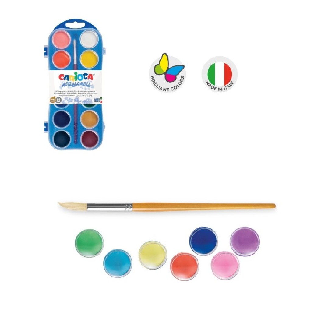 Σετ Play With Colors & Travel Kit 60 Τεμάχια 43262 Carioca.