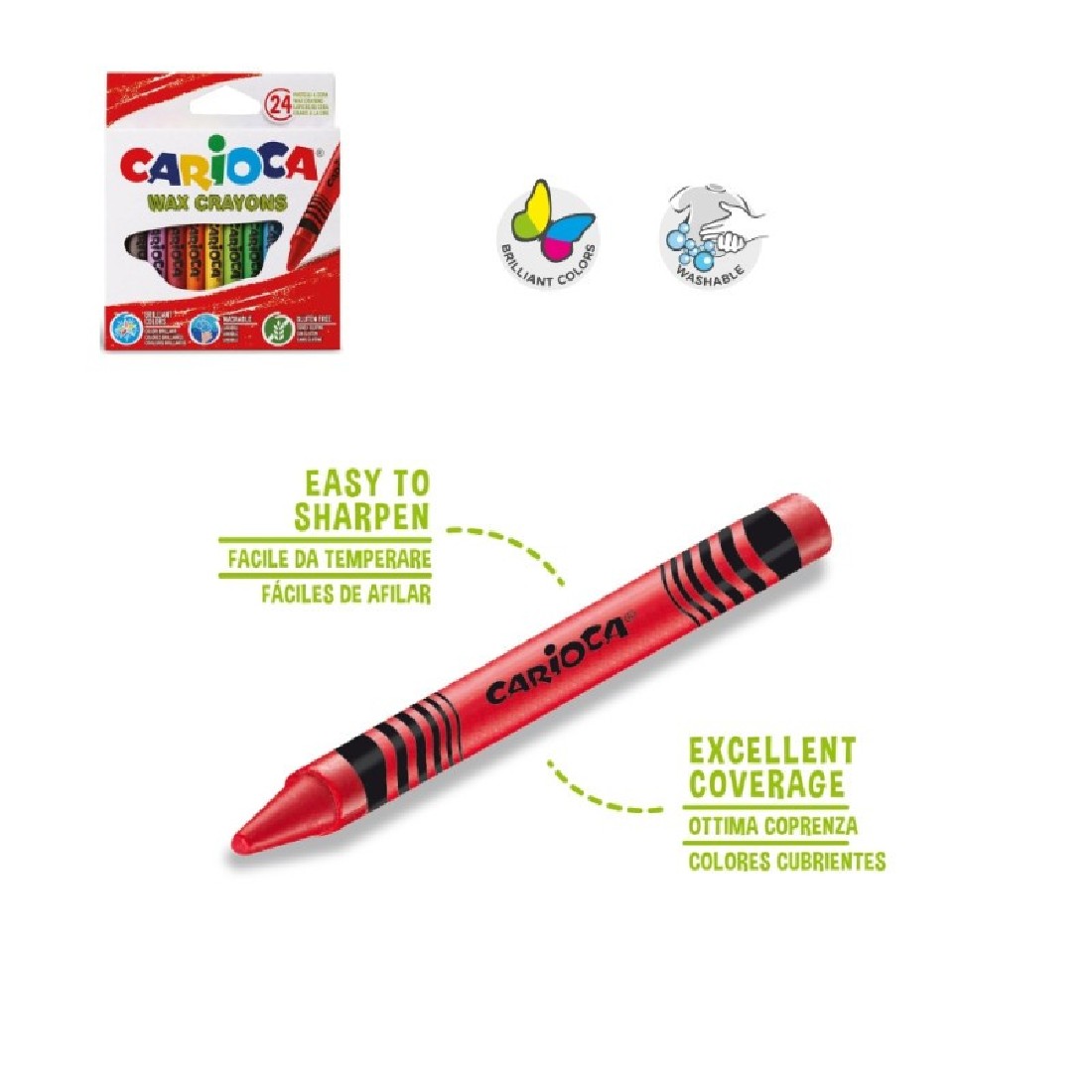 Σετ Play With Colors & Travel Kit 60 Τεμάχια 43262 Carioca.