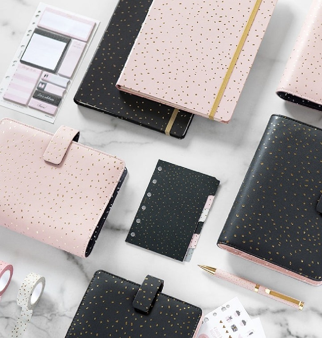 Filofax pocket dividers confetti set of 6 132704