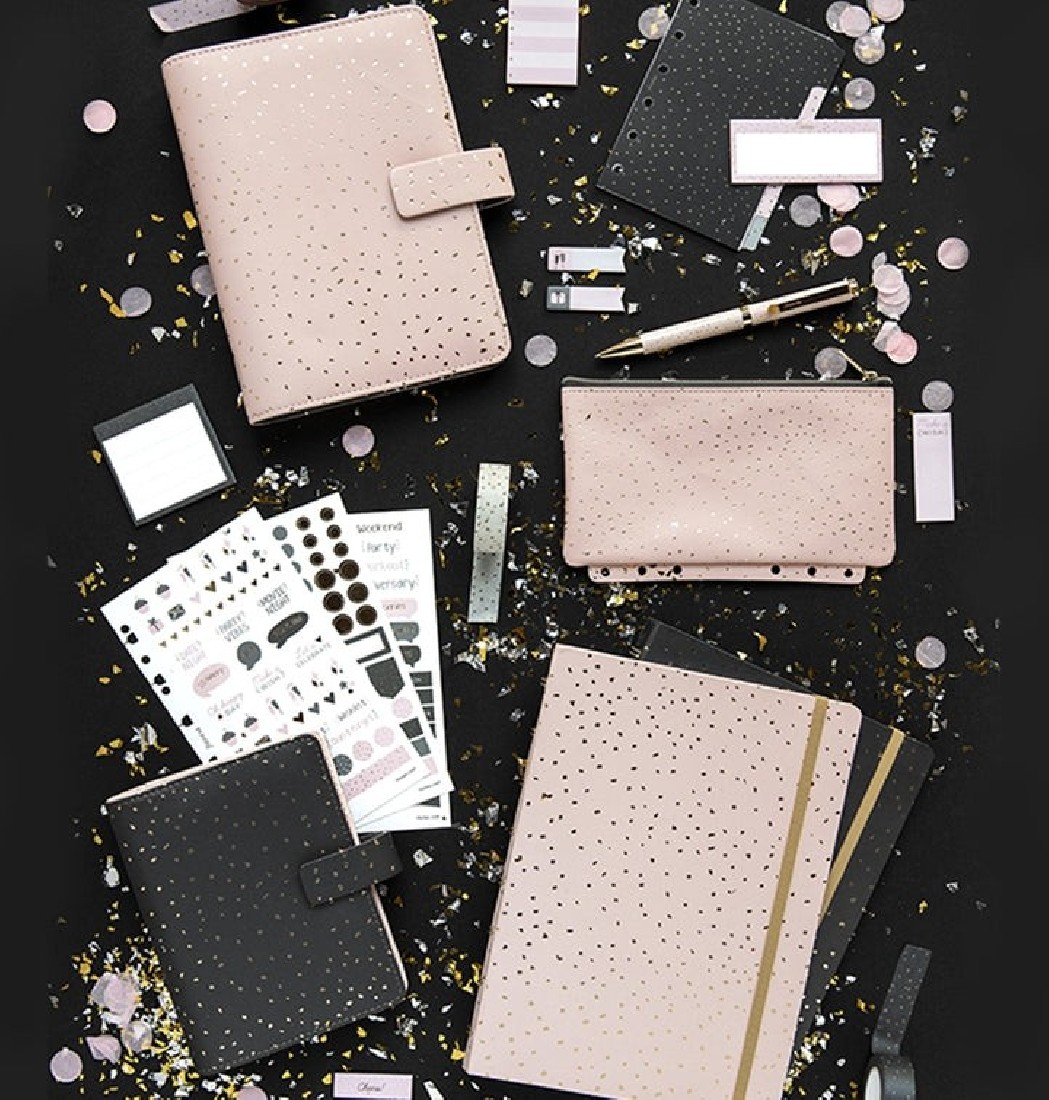 Filofax pocket dividers confetti set of 6 132704