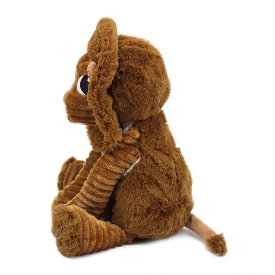 Graou brown sugar soft toy dad and its baby - Les Ptipotos 76210 Les Deglingos