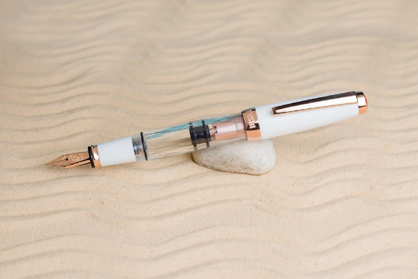 TWSBI Diamond Mini White Rose gold V2 Fountain pen