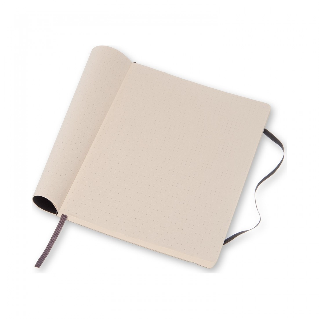 Notebook Extra Large 19x25 Dotted Black Soft Cover Moleskine M