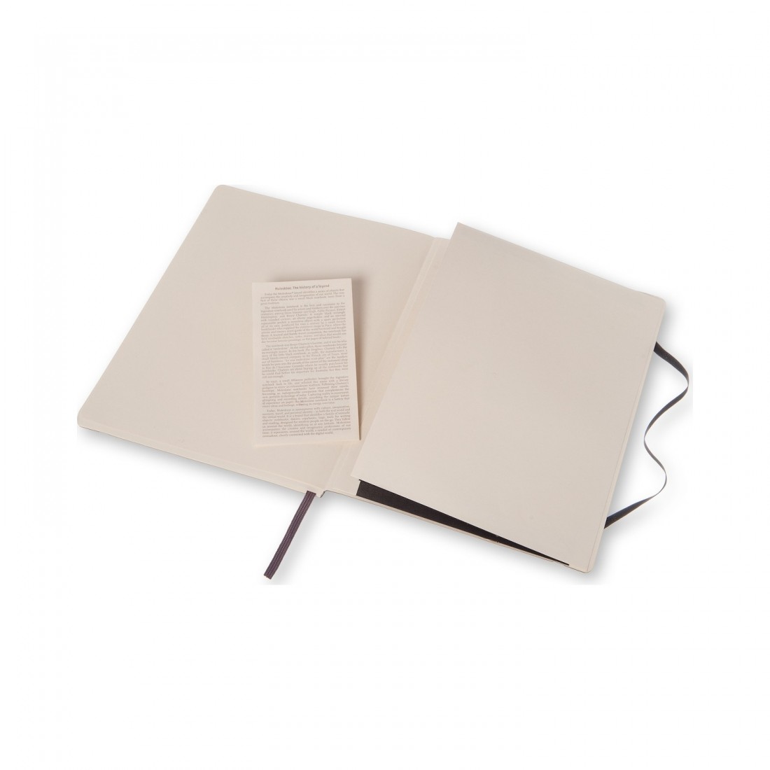 Notebook Extra Large 19x25 Dotted Black Soft Cover Moleskine M