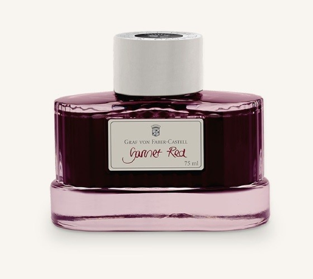 Graf von Faber-Castell Garnet Red, 141005 Fountain Pen Ink 75ml