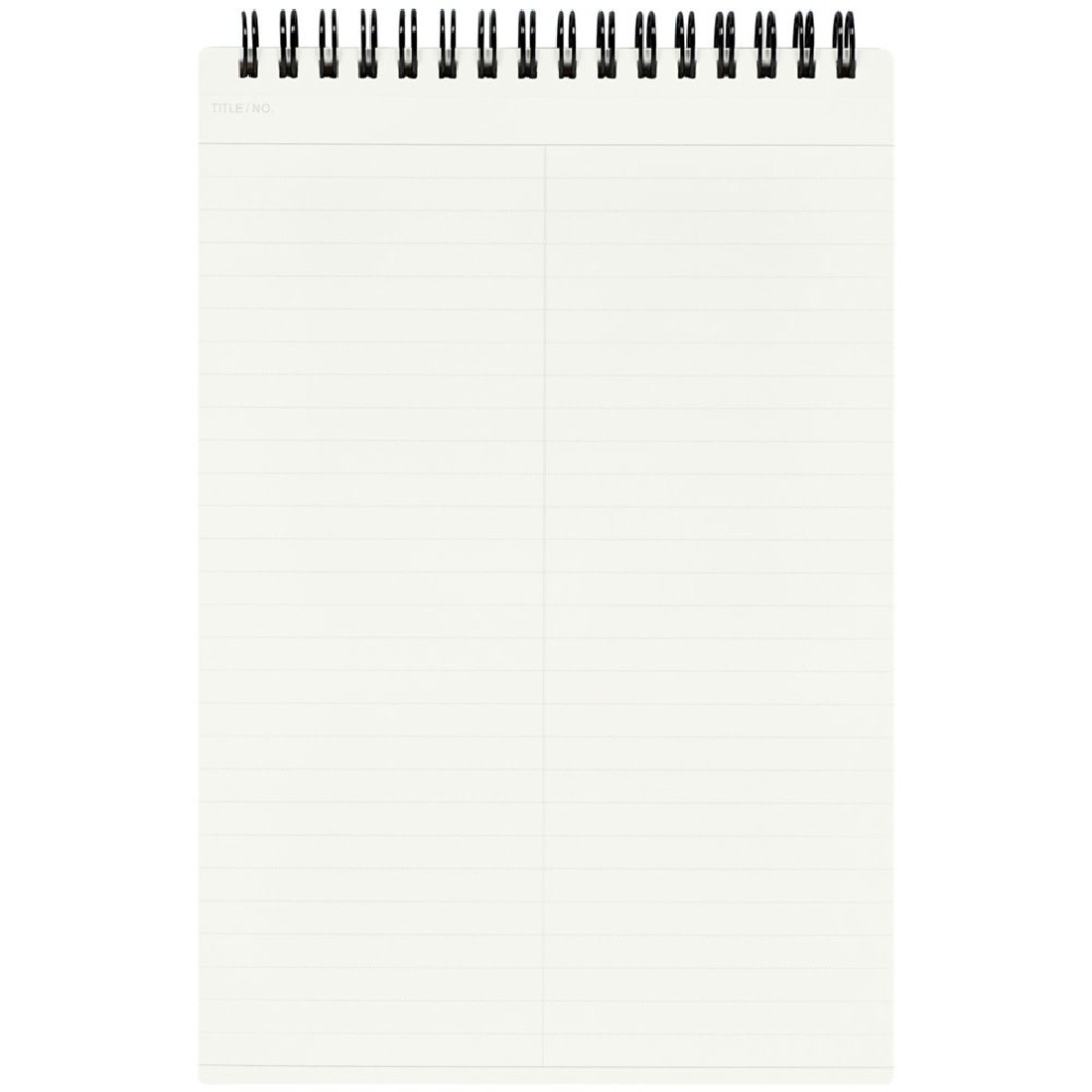 Mnemosyne spiral notebook 166 A5 70sheets ruled center line 80gr R