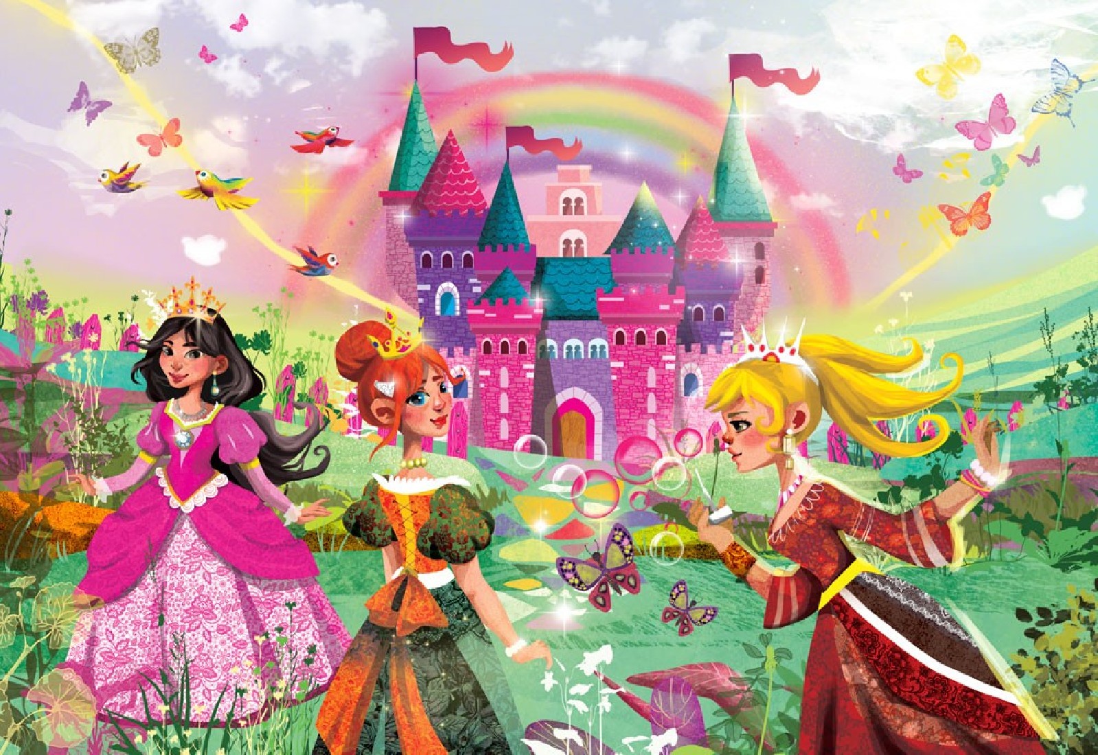 Puzzle (2 x 70τμχ.) Πριγκίπισσες - Το Παλάτι των Ονείρων  ΕΛΛΗΝΟΕΚΔΟΤΙΚΗ