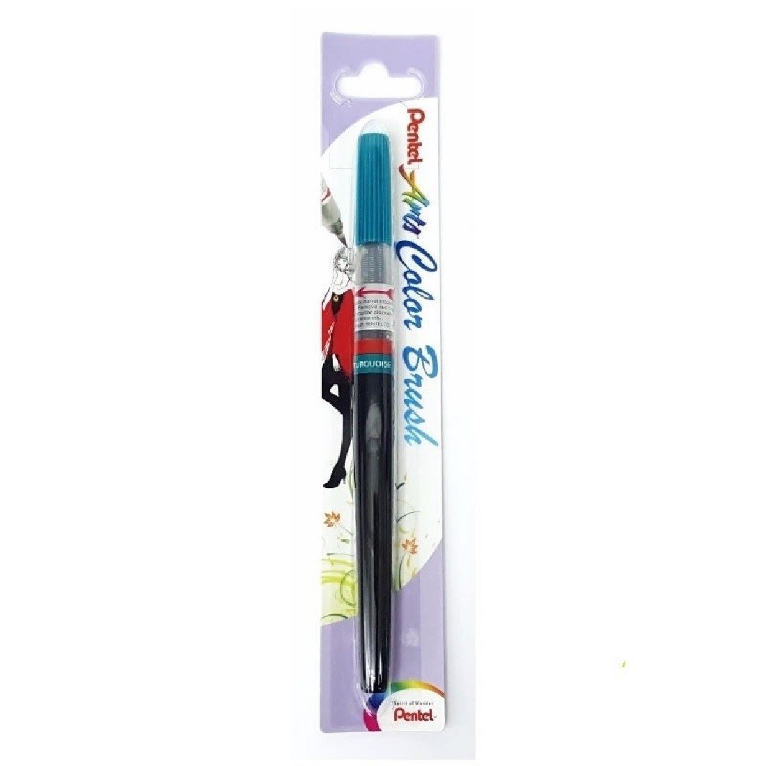 Pentel Art Brush Pen - Turquoise  GFL114
